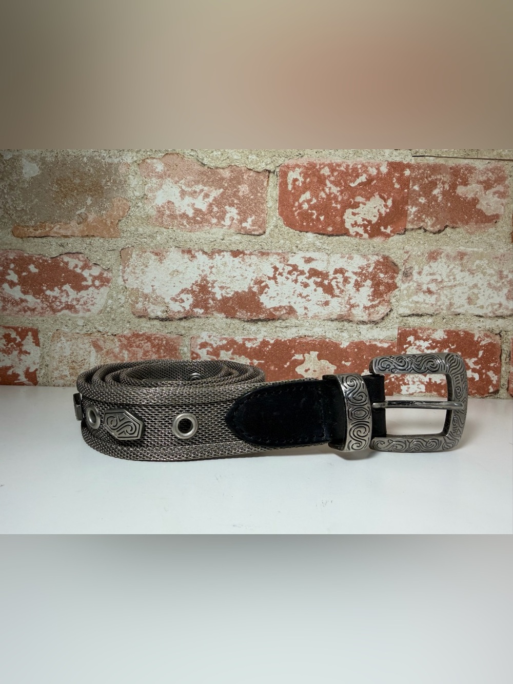 Vintage 90’s Steel Mesh Belt